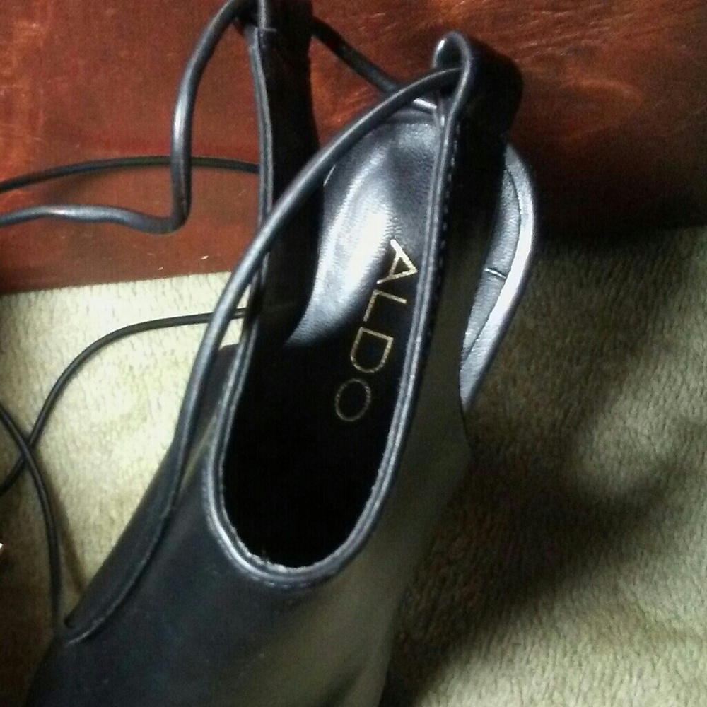 Womens Aldo Block Heels sz 6 - Picture 7 of 8